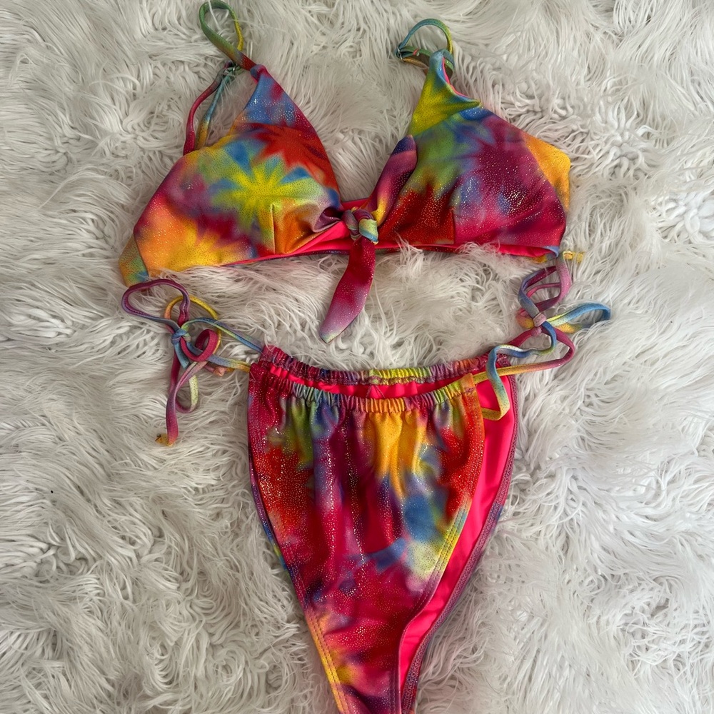 Dippin' Daisy's Tie-Dye Bikini Set